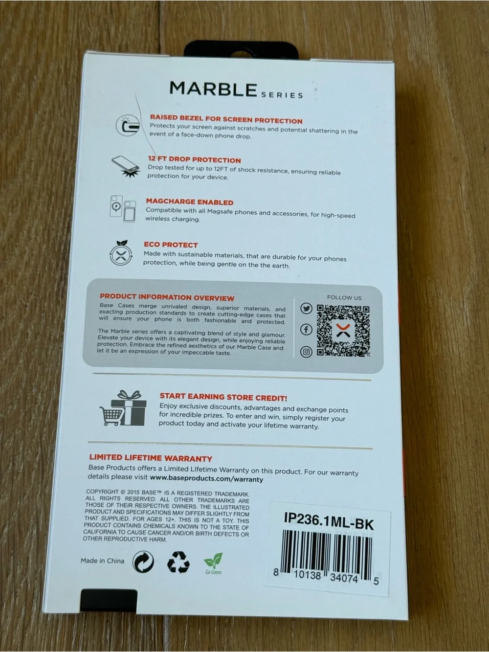 New xBase Marble Series Case for iPhone 15 6.1” Case marble Glitter Gold Silver